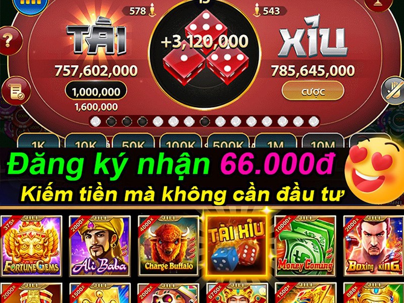 Bàn chơi Sic Bo tại 0123win