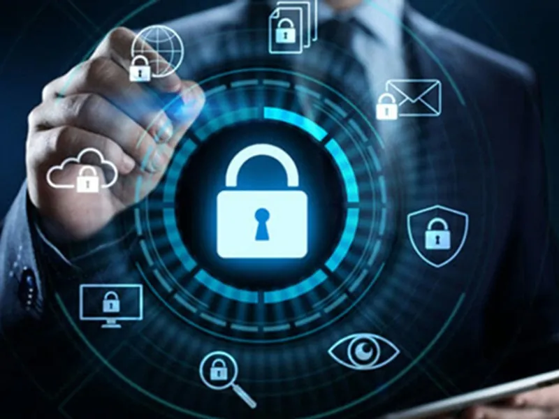 Biểu tượng bảo mật dữ liệu và quyền riêng tư 0123win