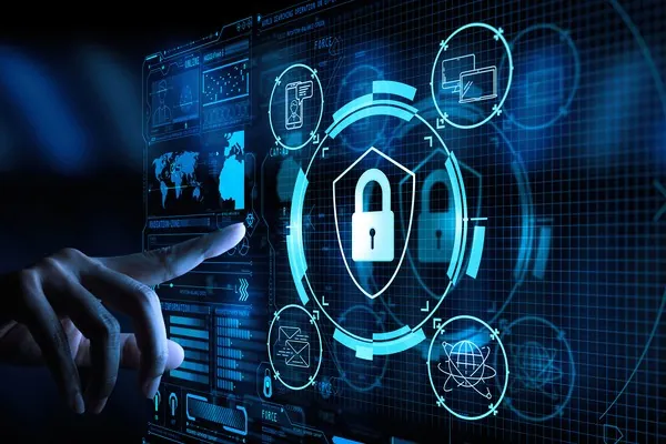 Biểu tượng bảo mật và quyền riêng tư, thể hiện sự an toàn của dữ liệu người dùng 0123win